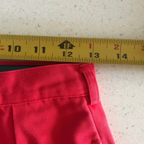 Vintage Carroll Reed Size 8 Red High Waist Shorts Pleated 26” Waist, High Rise.. - Picture 11 of 16